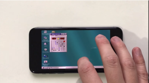 Hệ điều hành Windows 95 được cài thành công trên iPhone X, chơi Sim City 2000 như thật