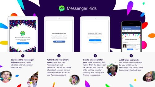 Facebook ra ứng dụng Messenger Kids cho trẻ nhỏ