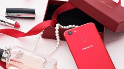 OPPO F5 bản 6GB ra mắt với màu đỏ cho mùa Noel