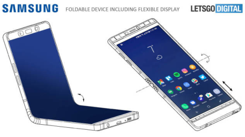 Rò rỉ thiết kế của Galaxy X: màn hình 7,3 inch, gập đôi lại được như ví