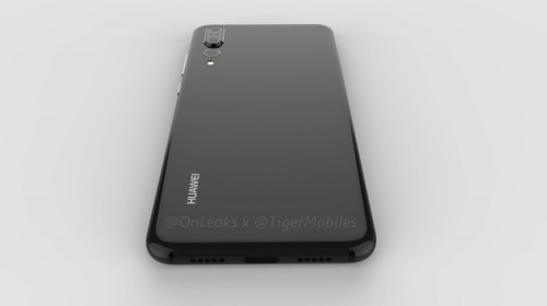 Chiêm ngưỡng render Huawei P20 Plus, smartphone có tới ba camera phía sau