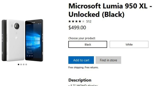 Microsoft Store hiện đang mở bán lại các smartphone Lumia