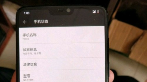 OnePlus 6 lộ diện: mặt lưng kính và có " tai thỏ "