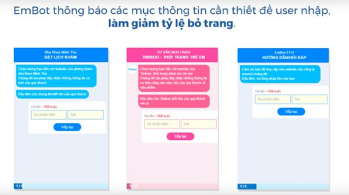 EmBot EFO - Chatbot thu thập thông tin người dùng ra phiên bản tiếng Việt