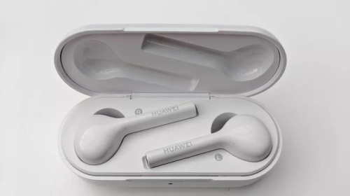 Không chỉ sao chép "tai thỏ", Huawei còn chơi luôn 1 cặp tai nghe giống hệt AirPod