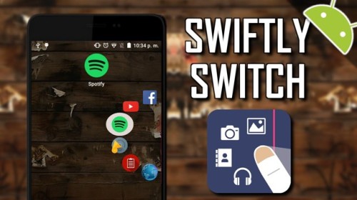 Thoải mái thao tác một tay trên smartphone màn hình to với Swiftly Switch