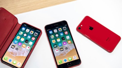 Cận cảnh phiên bản iPhone 8 màu đỏ tuyệt đẹp vừa ra mắt