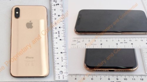 Lộ hàng loạt ảnh iPhone X màu vàng trên website của Ủy ban Truyền thông Mỹ