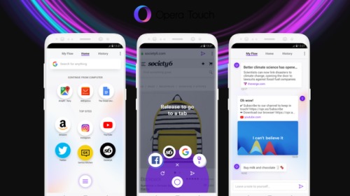 Opera tung ra trình duyệt di động hoàn toàn mới dành cho các thiết bị iOS và Android