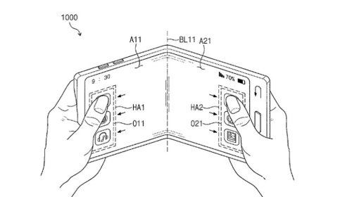 Samsung sắp có smartphone màn hình trong suốt và có khả năng gập ngang