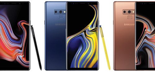 Lộ danh sách màu sắc của Galaxy Note9 mà Samsung sẽ bán tại Việt Nam