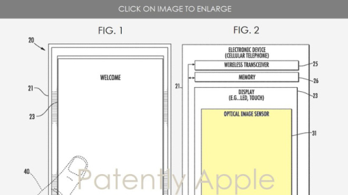 Apple sở hữu sáng chế cảm biến vân tay dưới màn hình cực kỳ tiên tiến cho iPhone