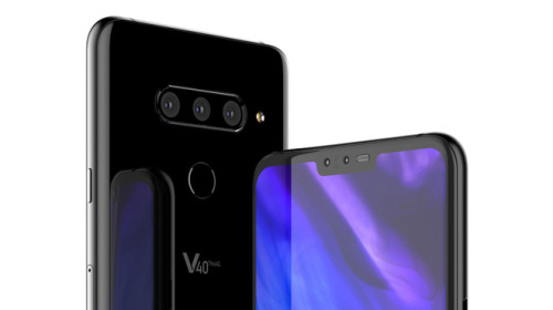 LG V40 tiếp tục lộ hình ảnh thiết kế với tai thỏ, màn hình viền mỏng và 5 camera