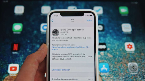 Apple phát hành iOS 12 Beta 12: Sửa lỗi thông báo cập nhật