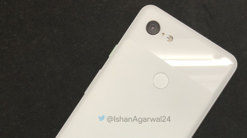 Pixel 3 XL phiên bản màu trắng lộ diện: Vẫn chỉ có 1 camera sau, nút nguồn có màu độc đáo