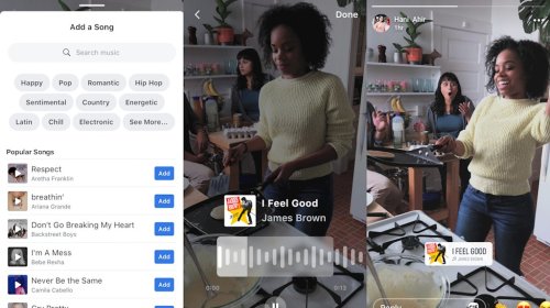 Facebook sắp cho lồng nhạc nền khi chia sẻ ảnh và video