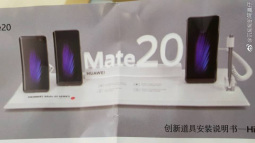 Hình ảnh rò rỉ cho thấy một phiên bản Huawei Mate 20 đặc biệt sẽ hỗ trợ bút stylus giống Note9