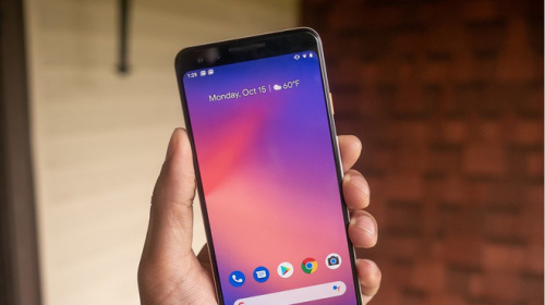 Phần mềm Google Pixel 3 làm cho các góc màn hình hiển thị "tròn hơn"