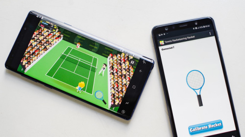 3 bước cực dễ để hô biến điện thoại Samsung Galaxy A7 thành "vợt" chơi game Tennis như thật