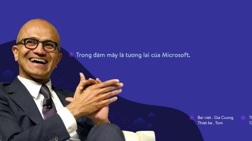 MICROSOFT: Rũ Bỏ Quá Khứ Bằng Cách Xây Đường Cho Kẻ Khác Tiến Vào Tương Lai