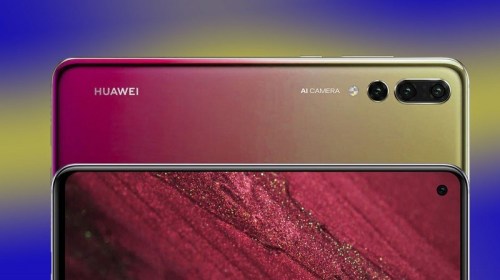 Huawei Nova 4 tiếp tục lộ ảnh thật, đục lỗ góc trên bên trái màn hình cho camera trước, 3 camera sau