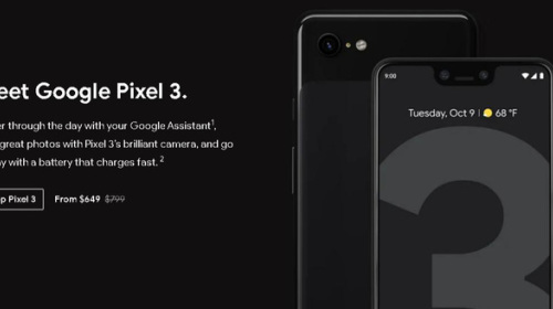 Google giảm giá gần 3,5 triệu đồng cho Pixel 3 và Pixel 3 XL trên Google Store