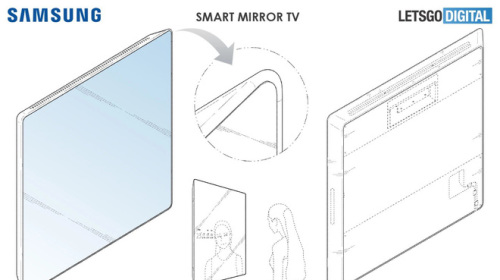 Samsung được cấp bằng sáng chế TV kiêm gương thông minh