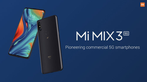 [MWC 2019] Xiaomi công bố phiên bản 5G của flagship Mi Mix 3 với camera trượt
