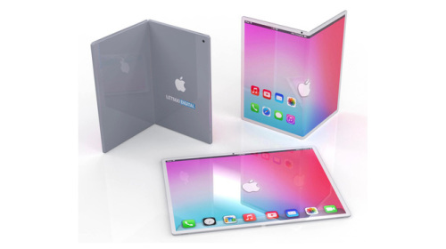 iPad màn hình gập trong tương lai có thể sẽ trông như thế này