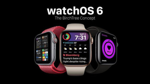 Ngắm ý tưởng watchOS 6 với vòng đo thời gian ngủ, nhịp tim, sử dụng cùng lúc 4 ứng dụng trên màn hình