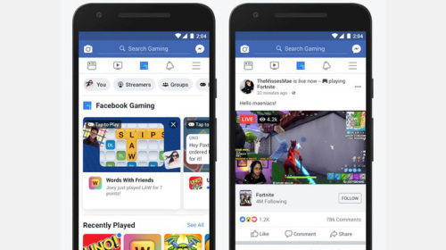 Facebook bổ sung thêm tab Gaming vào ứng dụng trên smartphone, hy vọng có thể lôi kéo người dùng