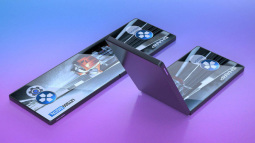 Sharp đang phát triển smartphone chuyên game với màn hình gập