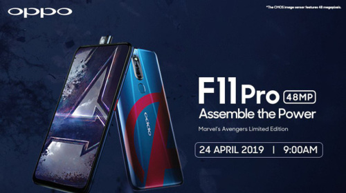 OPPO hợp tác cùng Marvel ra mắt F11 Pro phiên bản Avengers: Endgame giới hạn