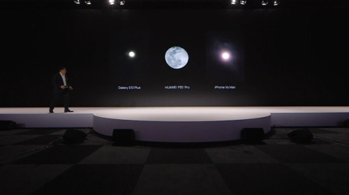 Thử chụp trăng bằng Huawei P30 Pro và so sánh với iPhone XS Max
