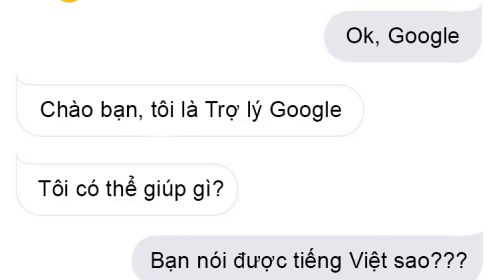 Trợ lý ảo Google Assistant chính thức hỗ trợ tiếng Việt