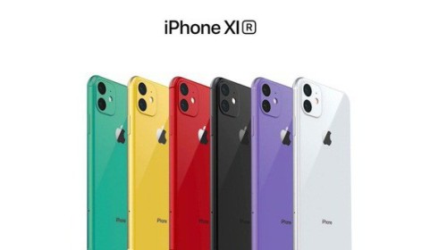 Hình ảnh cho thấy iPhone XR 2019 màu xanh lá cây và tím sẽ xấu như thế nào