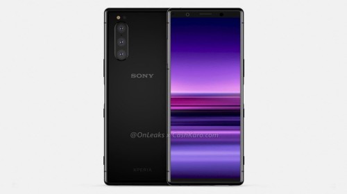 Sony Xperia 2 lần đầu lộ ảnh render với ba camera sau, màn hình 21:9, pin 3000mAh