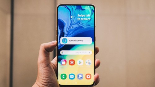 Samsung Galaxy A80 chính thức ra mắt tại Việt Nam: Camera trượt xoay 180 độ, màn hình không cạnh, chip Snapdragon 730G, giá bán 15 triệu đồng