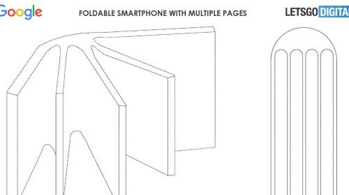 Google lộ bằng sáng chế về một thiết bị màn hình gập kỳ dị, trông như quyển sổ thứ thiệt