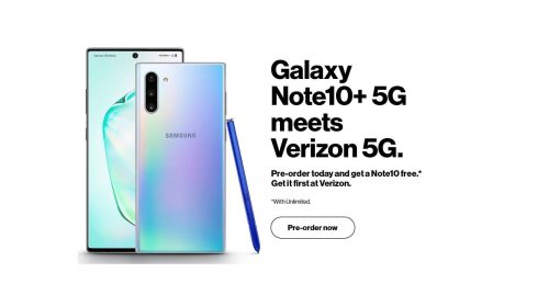 Dòng Note 10 chưa ra mắt nhà mạng Verizon đã rục rịch chạy khuyến mại mua Note 10+ 5G tặng miễn phí 1 chiếc Note 10