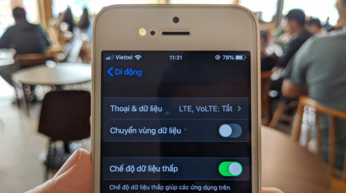 Cách tiết kiệm dung lượng 3G/4G trên iPhone chạy iOS 13