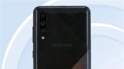Galaxy A70s rò rỉ hình ảnh với mặt lưng bằng kính, camera 64MP