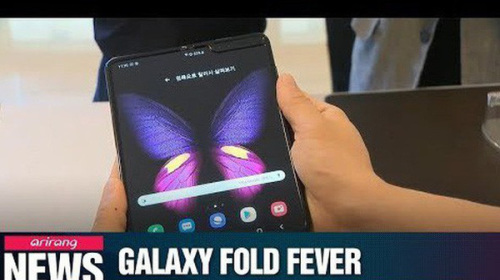 Người Hàn Quốc phát cuồng vì "Galaxy Fold"