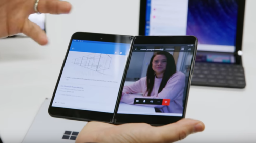 Cận cảnh Microsoft Surface Duo: Smartphone hai màn hình gập, bản lề độc đáo, thiết kế ấn tượng