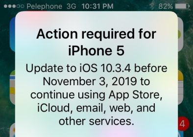 Nếu vẫn đang sử dụng iPhone 5, hãy cập nhật ngay iOS 10.3.4 ngay để chiếc điện thoại của bạn không bị biến thành cục gạch