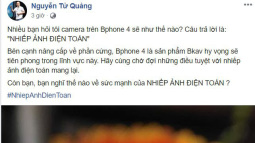 CEO Bkav Nguyễn Tử Quảng: Bphone 4 sẽ tiên phong dùng nhiếp ảnh điện toán