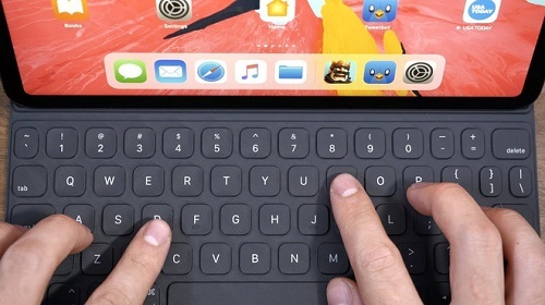 Apple sắp ra mắt bàn phím tích hợp bàn rê cho iPad Pro