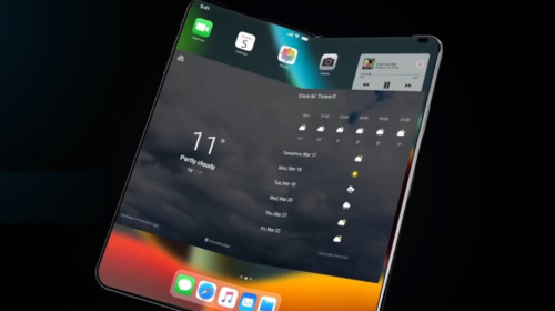 Bằng sáng chế mới của Apple cho thấy một chiếc iPhone màn hình gập sẽ không còn xa