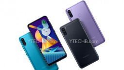 Galaxy M11 lộ diện: Màn hình đục lỗ, 3 camera sau, Snapdragon 450, pin 5000mAh