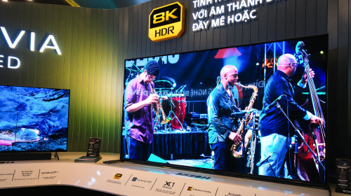 Cận cảnh TV Bravia 8K và OLED 4K nhỏ nhất thị trường Việt Nam của Sony